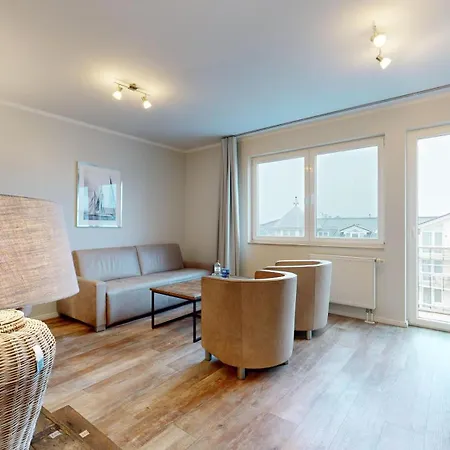 Strandnahe Mit Balkon, Residenz Bel Vital 42, 公寓