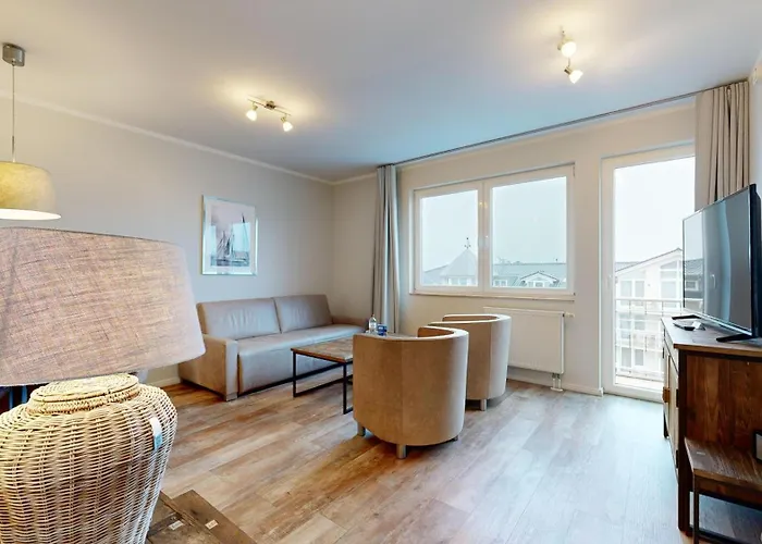 Strandnahe Mit Balkon, Residenz Bel Vital 42, شقة